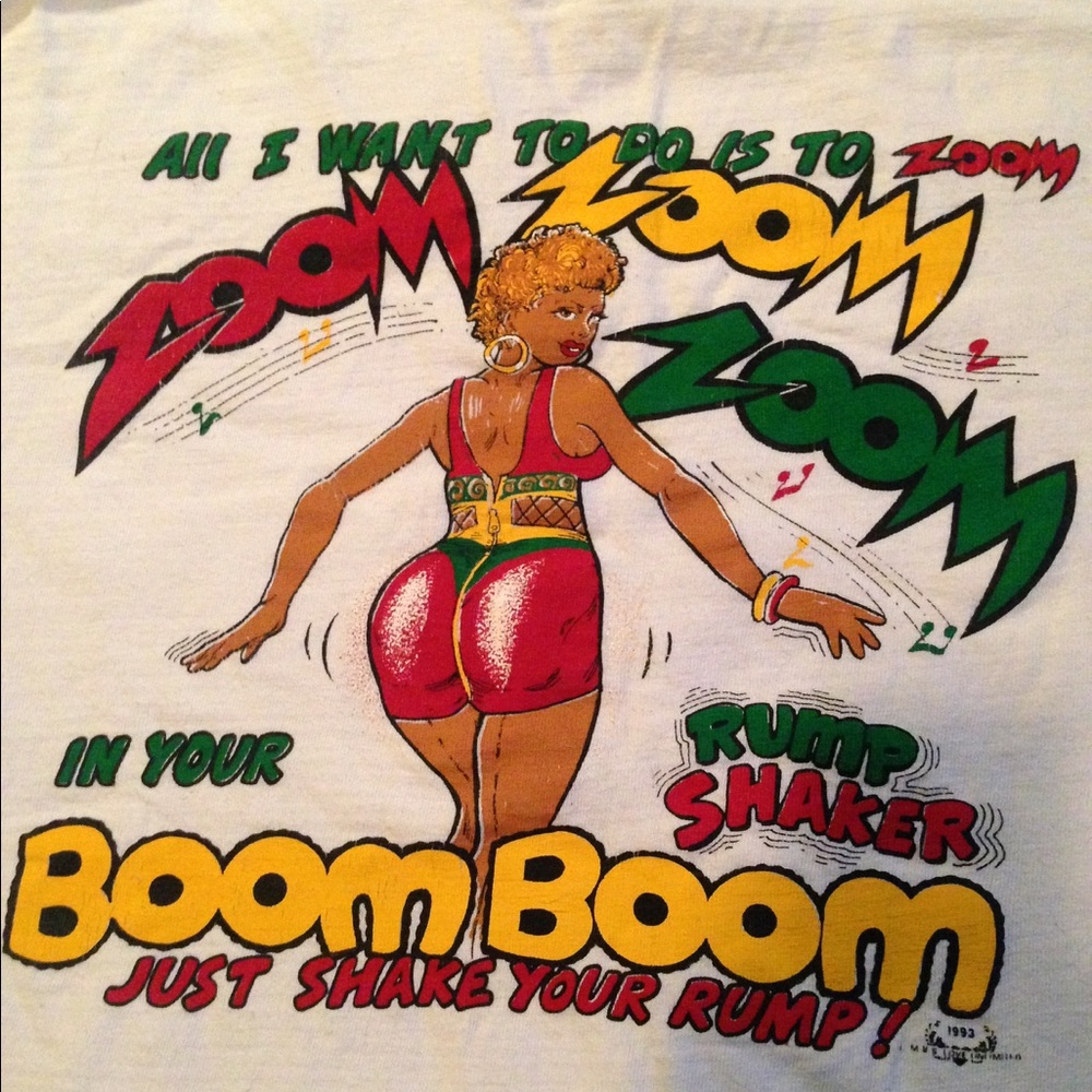 🔥 rump shaker 90s vintage tee